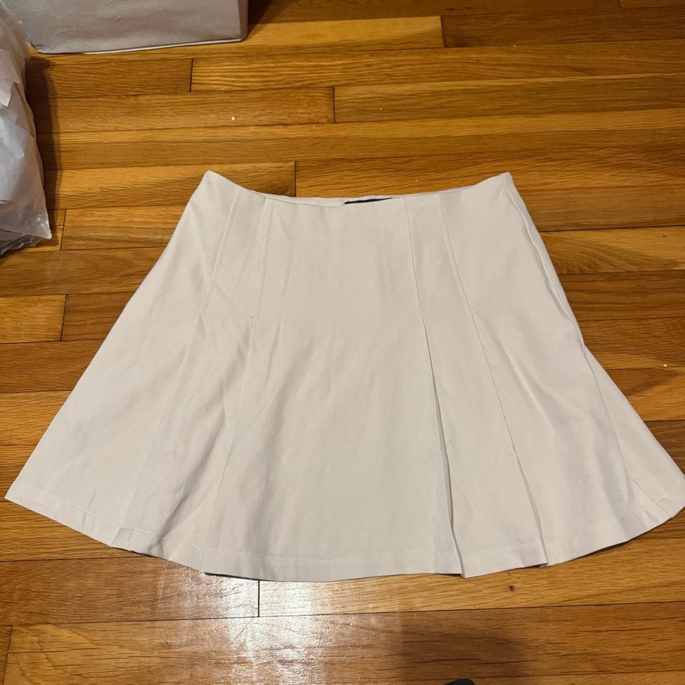 cider ivory tennis skirt